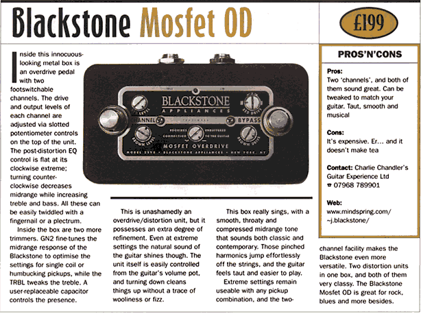 Pedal Power - 8 of the best distortion stompboxes